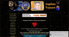 Desktop Screenshot of angelmavoyance.com