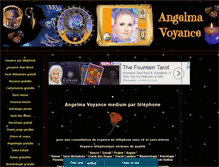 Tablet Screenshot of angelmavoyance.com